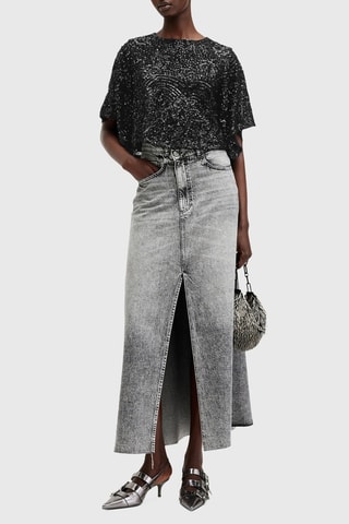 Top relaxed - Preto