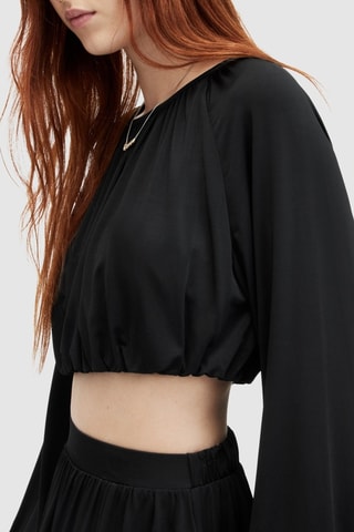 Crop top - Preto