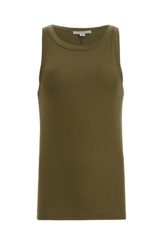 Camisola de alças - Caqui