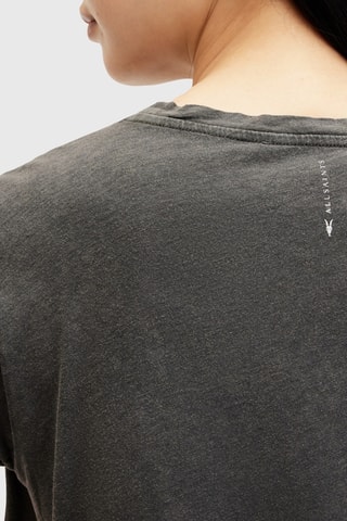 T-shirt em algodão biológico - Antracite