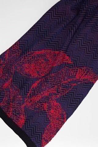 Echarpe Violet et bordeaux