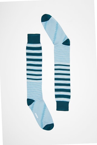 Chaussettes Bleu et vert
