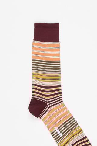 Chaussettes Marron et orange