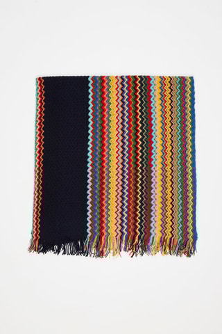 Echarpe en laine 
Noir