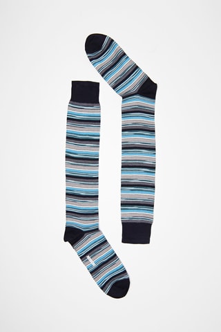 Chaussettes Bleu et noir