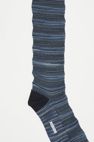 Chaussettes hautes Bleu