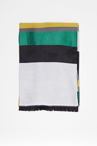 Foulard en soie Blanc