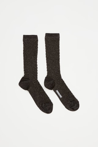 Chaussettes Noir chiné