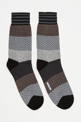 Chaussettes Noir et gris foncé