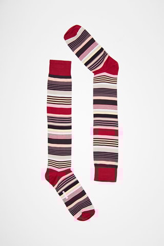 Chaussettes Rouge et gris