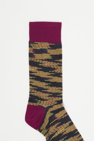Chaussettes en laine Fuchsia