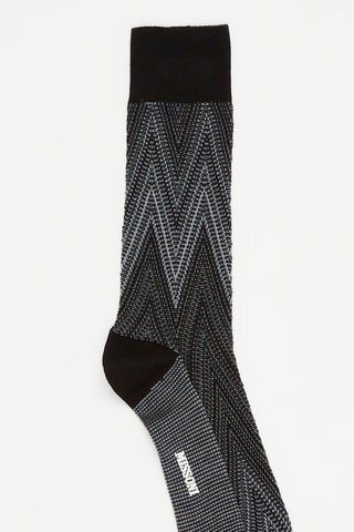 Chaussettes Noir et gris foncé