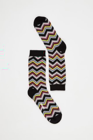 Chaussettes Noir et bleu