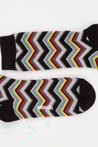 Chaussettes Noir et bleu