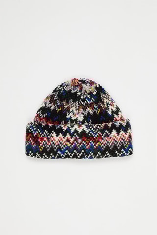 Bonnet en laine Multicolore