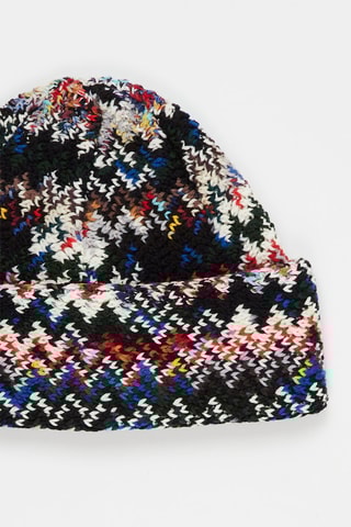 Bonnet en laine Multicolore