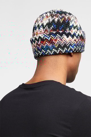Bonnet en laine Multicolore