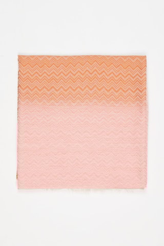 Foulard 
Orange et rose