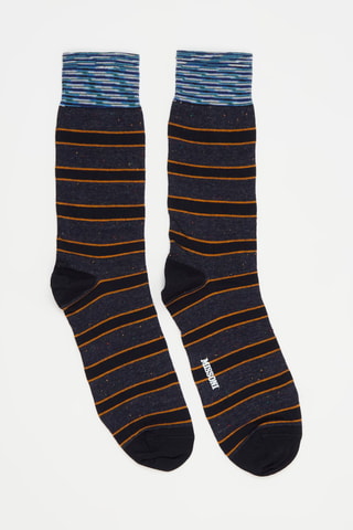 Chaussettes Noir et bleu nuit