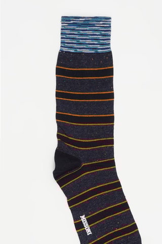 Chaussettes Noir et bleu nuit