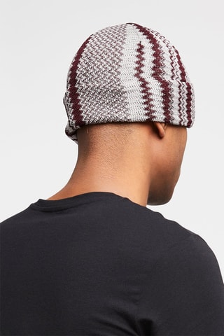 Bonnet Gris clair et noir