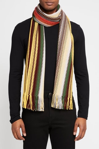 Echarpe en laine Multicolore