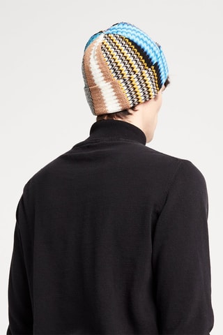 Bonnet en laine Ecru