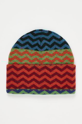 Bonnet en laine Bleu canard