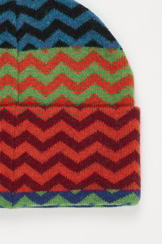 Bonnet en laine Bleu canard