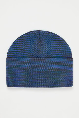 Bonnet en laine Bleu canard