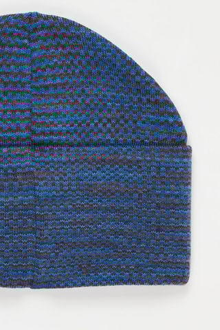 Bonnet en laine Bleu canard