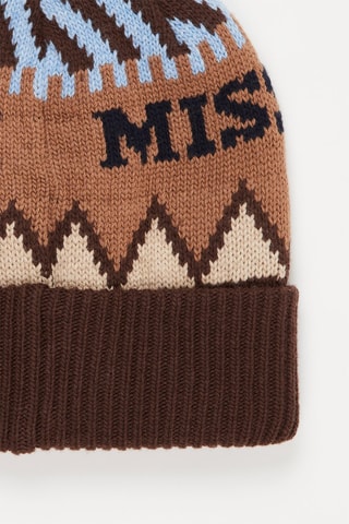 Bonnet en laine Marron