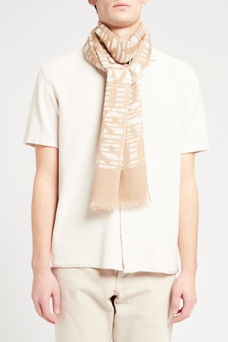 Etole en cachemire Beige