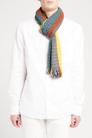 Echarpe en laine Turquoise