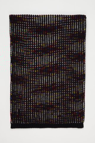 Echarpe en laine Noir