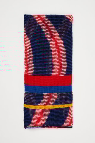 Echarpe en laine Bleu marine