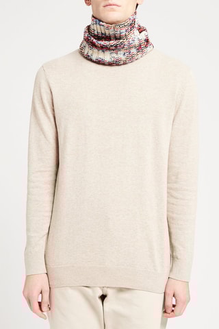Snood en laine Ecru