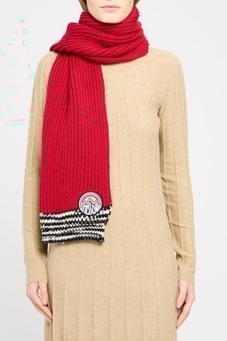 Echarpe en laine Rouge