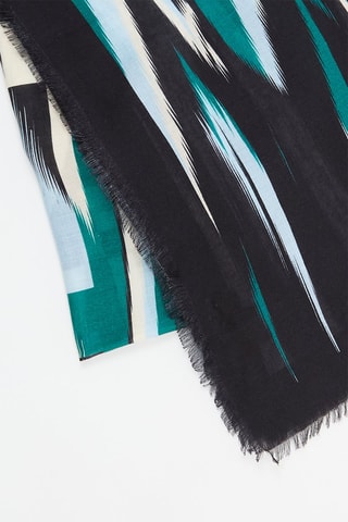 Carré - Noir et vert foncé