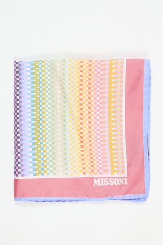Mouchoir en soie - Rose