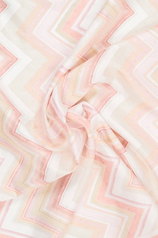 Foulard en soie - Rouge et blanc