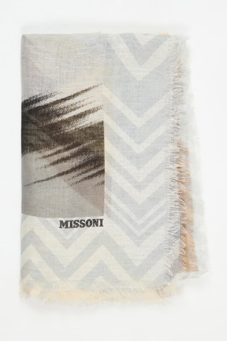 Foulard - Beige et noir