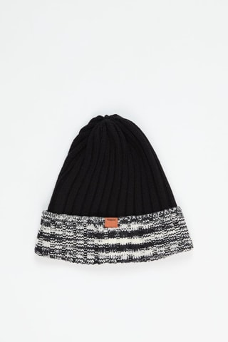 Bonnet en laine - Noir