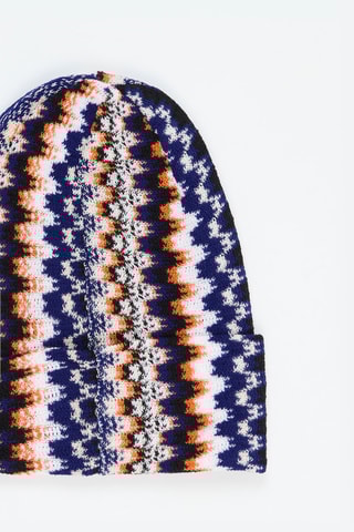 Bonnet en laine - Bleu marine