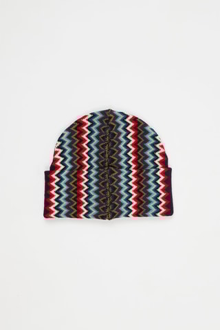 Bonnet en laine Multicolore