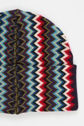 Bonnet en laine Multicolore