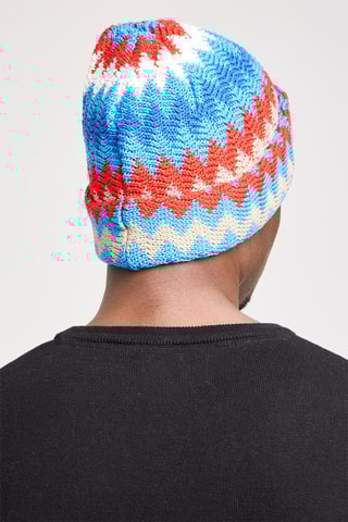 Bonnet en laine - Bleu cobalt