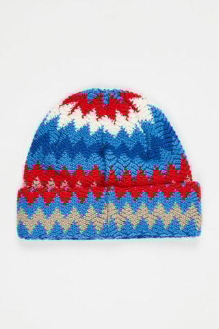 Bonnet en laine - Bleu cobalt