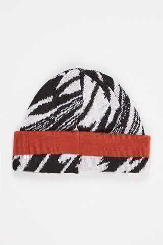 Bonnet en laine - Noir et blanc