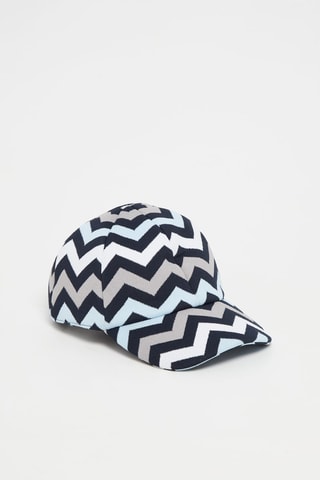 Casquette - Bleu marine et écru